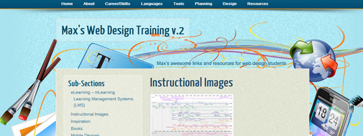 Max's Web Design and eLearning Tools & Resources